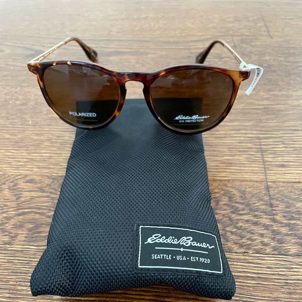 Eddie Bauer Polarized Tortoise Shell Sunglasses